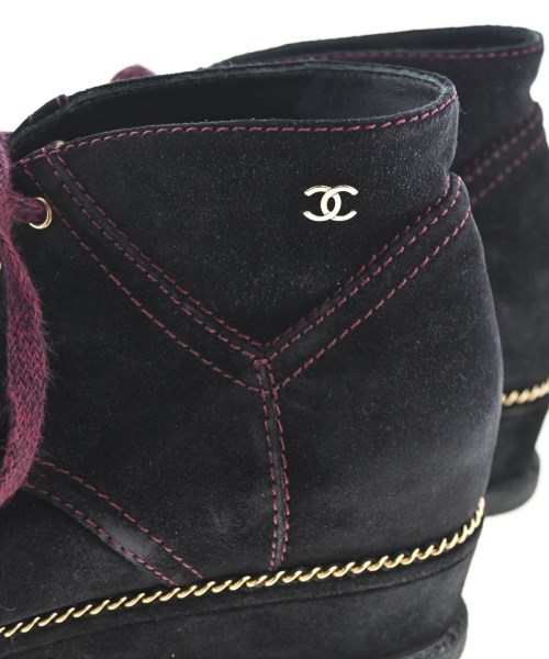 CHANEL（シャネル）ブーツ 黒 サイズ:EU37(23.5cm位) レディース/2200689735196