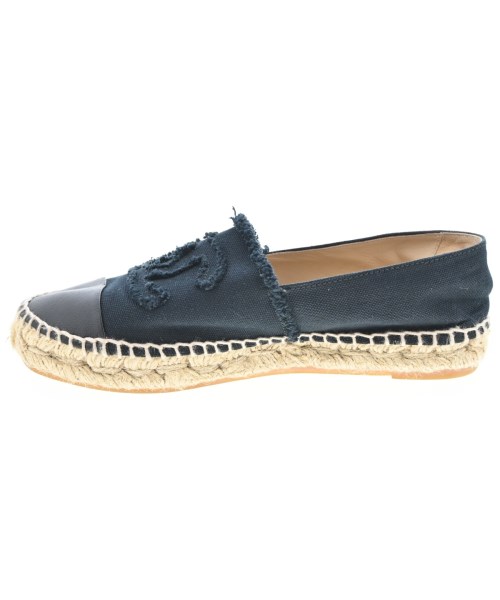 CHANEL（シャネル）エスパドリーユ 黒 サイズ:EU36(22.5cm位) レディース/2200688506186