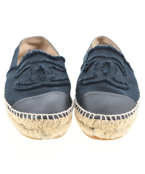 CHANEL（シャネル）エスパドリーユ 黒 サイズ:EU36(22.5cm位) レディース/2200688506186