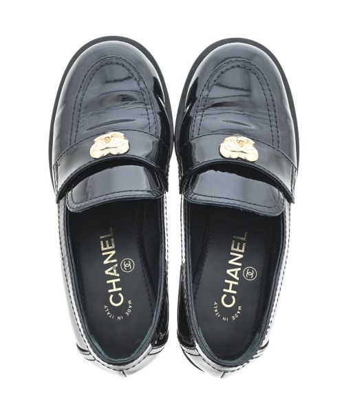 CHANEL（シャネル）ドレスシューズ/ローファー 黒 サイズ:EU36(22.5cm位) レディース/2200688506193