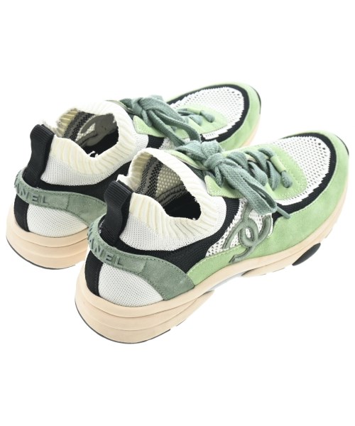 CHANEL（シャネル）スニーカー 緑 サイズ:EU39(25.5cm位) レディース/2200690792010