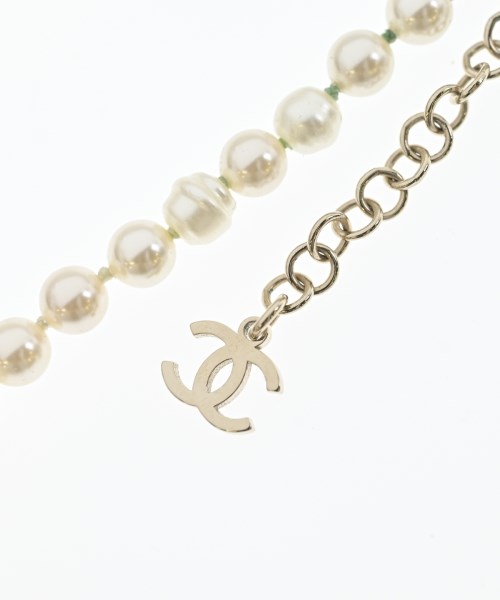 CHANEL（シャネル）ネックレス 白 サイズ:- レディース/2200691286037