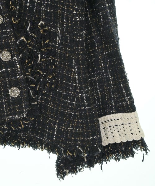 CHANEL（シャネル）テーラードジャケット 黒 サイズ:38(S位) レディース/2200687109012