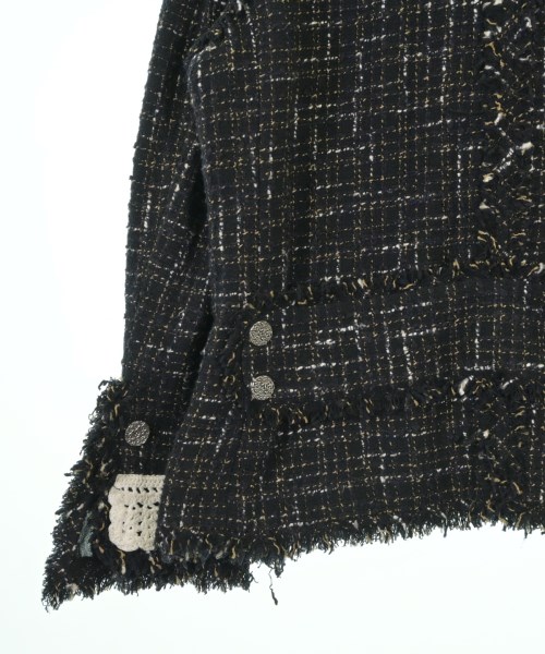 CHANEL（シャネル）テーラードジャケット 黒 サイズ:38(S位) レディース/2200687109012