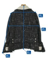 CHANEL（シャネル）テーラードジャケット 黒 サイズ:38(S位) レディース/2200687109012