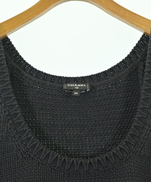 CHANEL（シャネル）ワンピース 黒 サイズ:34(XXS位) レディース/2200690571011