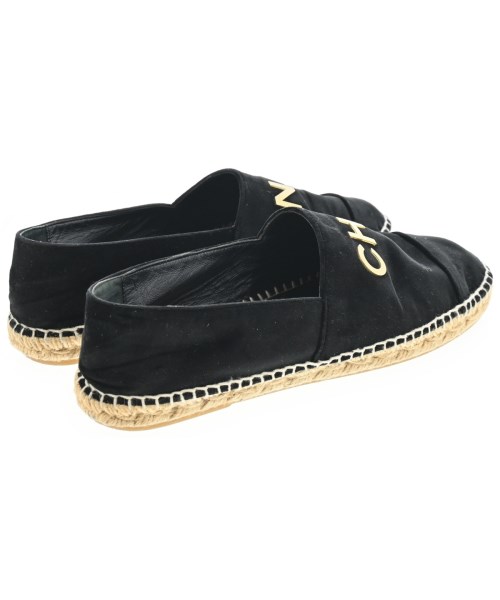 CHANEL（シャネル）エスパドリーユ 黒 サイズ:EU38(24.5cm位) レディース/2200692470015