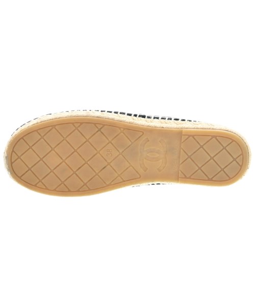 CHANEL（シャネル）エスパドリーユ 黒 サイズ:EU38(24.5cm位) レディース/2200692470015
