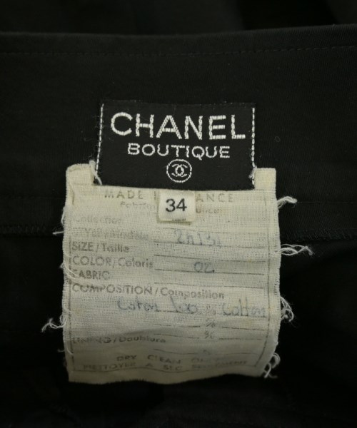 CHANEL（シャネル）ショートパンツ 黒 サイズ:34(XXS位) レディース/2200692972014