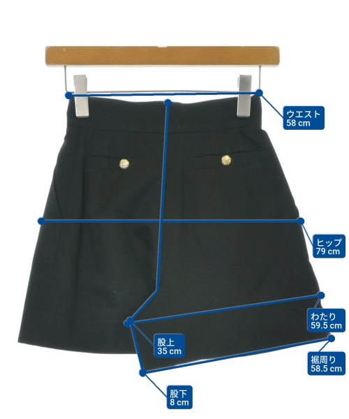 CHANEL（シャネル）ショートパンツ 黒 サイズ:34(XXS位) レディース/2200692972014