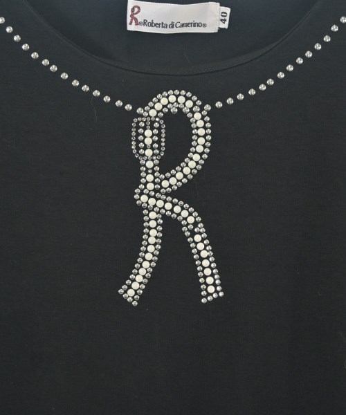 Roberta di Camerino（ロベルタ　ディ　カメリーノ）Tシャツ・カットソー 黒 サイズ:40(M位) レディース/2200714352190