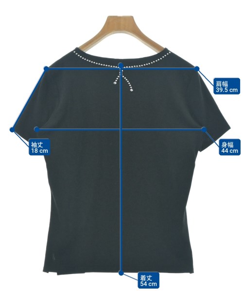 Roberta di Camerino（ロベルタ　ディ　カメリーノ）Tシャツ・カットソー 黒 サイズ:40(M位) レディース/2200714352190