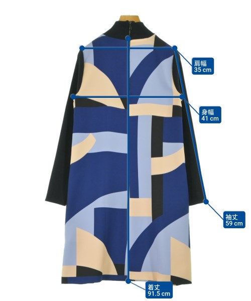 MARELLA（マレラ）ワンピース 青 サイズ:42(M位) レディース/2200637782067