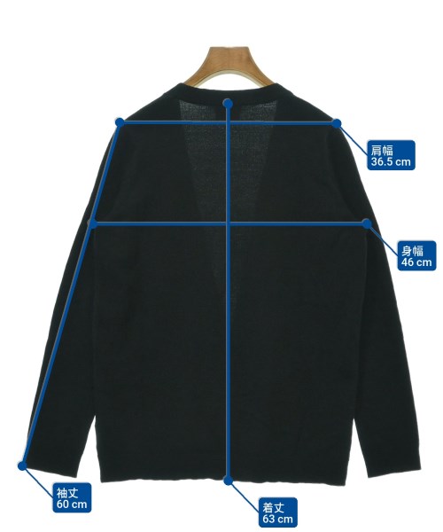 LONGCHAMP（ロンシャン）ニット・セーター 黒 サイズ:34(XXS位) レディース/2200624404095