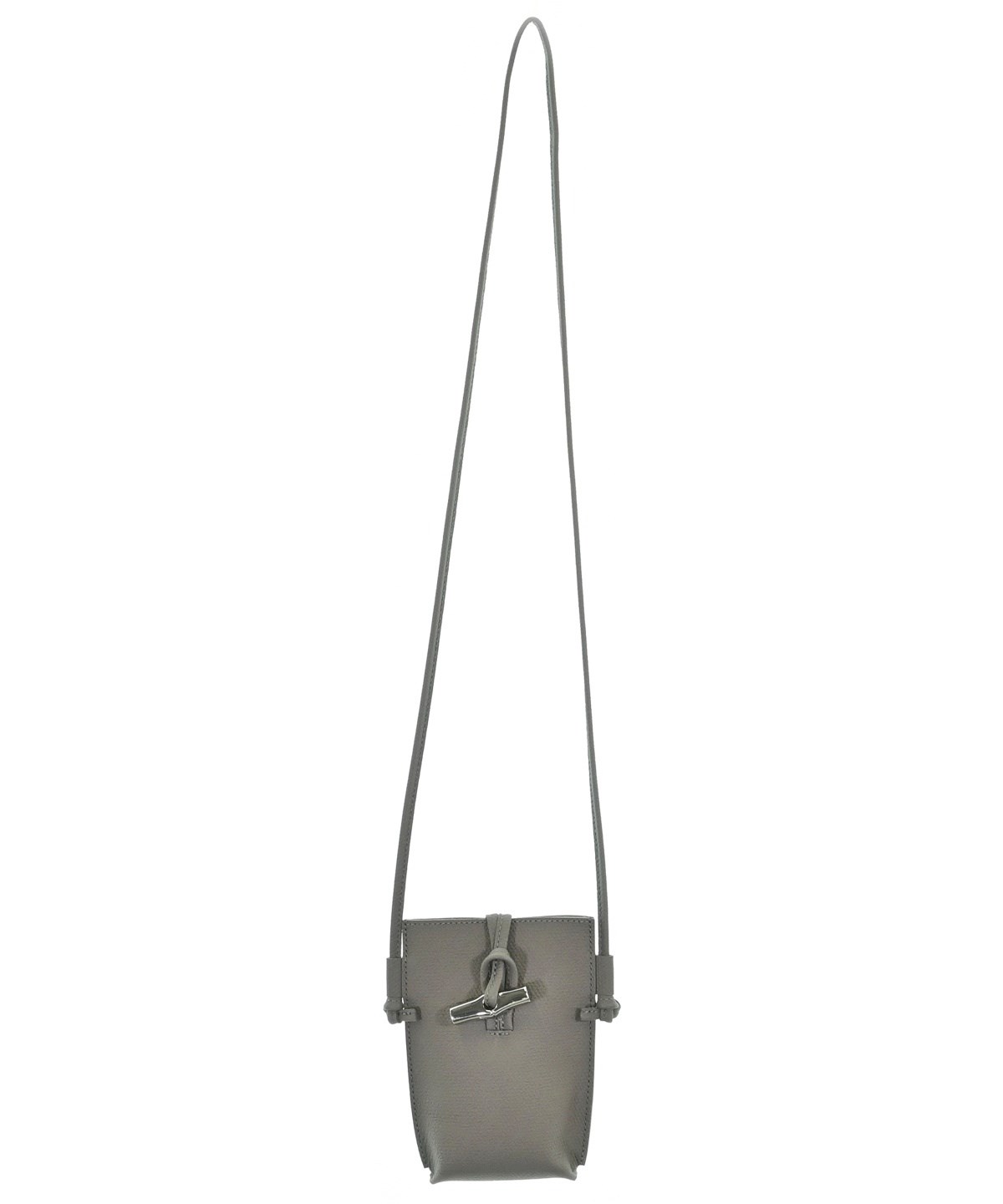 LONGCHAMP（ロンシャン）ショルダーバッグ グレー サイズ:- レディース