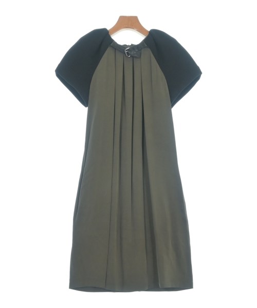 LONGCHAMP(ロンシャン)ワンピース カーキ サイズ:S/2200662323013