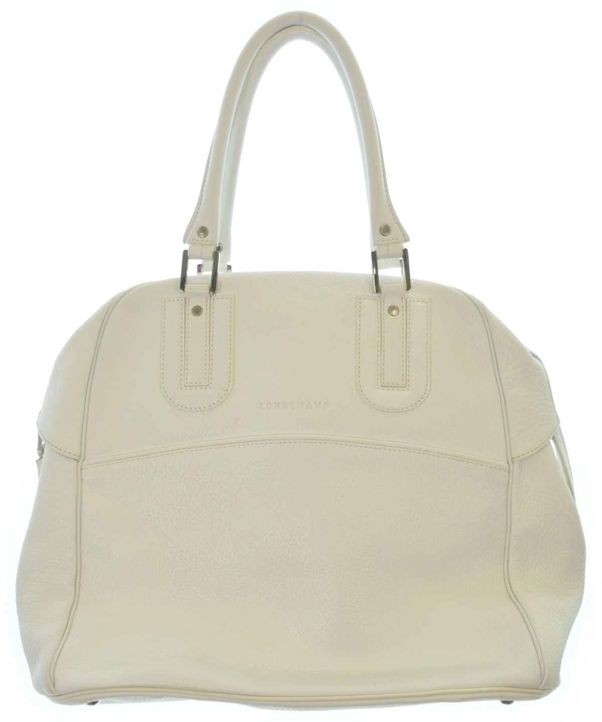 ロンシャン　ホワイト　ボストンバッグ LONGCHAMP（ロンシャン）ボストンバッグ 白 サイズ:- レディース