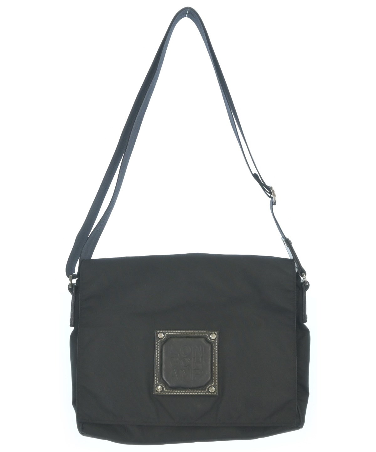 LONGCHAMP ロンシャン ショルダーバッグ  黒 【古着】【中古】【送料無料】 LONGCHAMP（ロンシャン）ショルダーバッグ 黒 サイズ:- レディース
