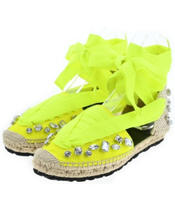 LOEWE（ロエベ）サンダル 黄 サイズ:EU36(22.5cm位) レディース