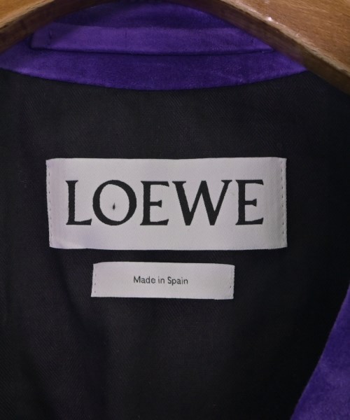 LOEWE（ロエベ）ライダース 紫 サイズ:36(XS位) レディース |【公式 