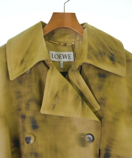 LOEWE（ロエベ）トレンチコート カーキ サイズ:36(XS位) レディース/2200523329031