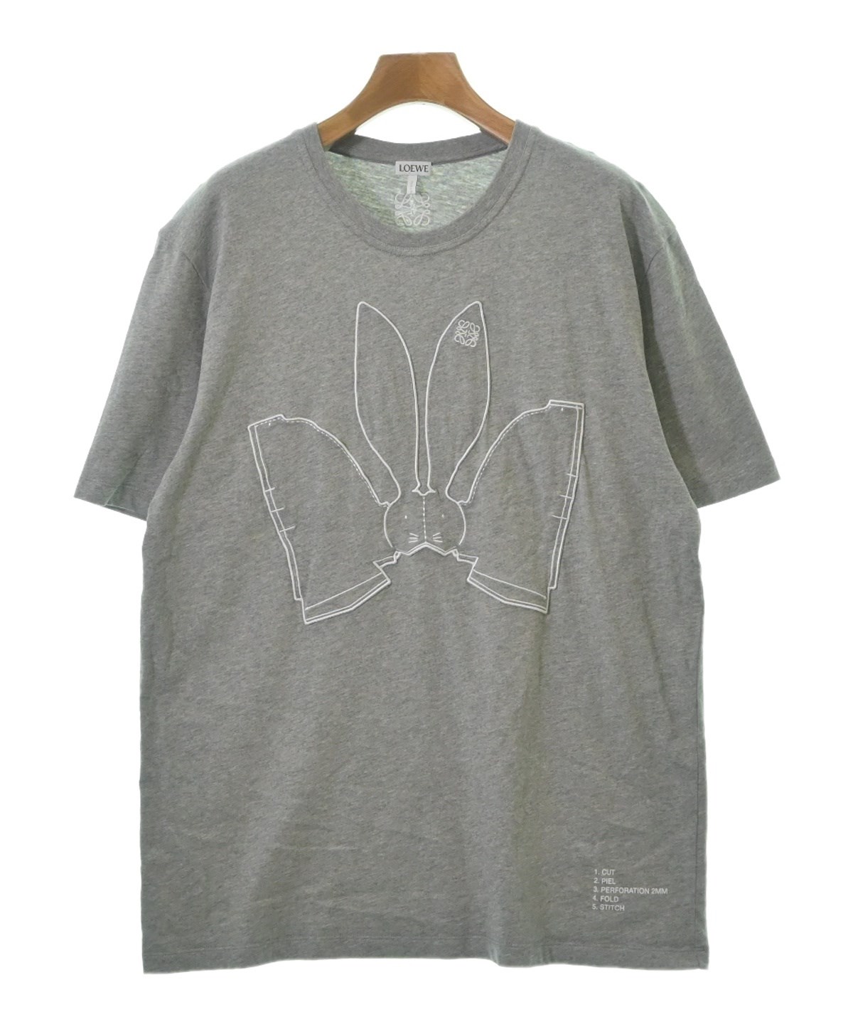 LOEWE ロエベ Tシャツ・カットソー グレー L 4102724L0021 LOEWE（ロエベ）Tシャツ・カットソー グレー サイズ:L