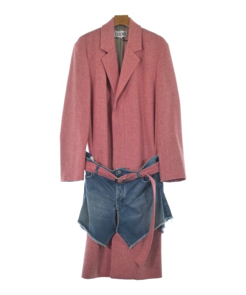 LOEWE(ロエベ)チェスターコート ピンク サイズ:46(M位)/2200473250027