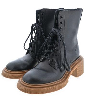 LOEWE（ロエベ）ブーツ 黒 サイズ:EU36(22.5cm位) レディース