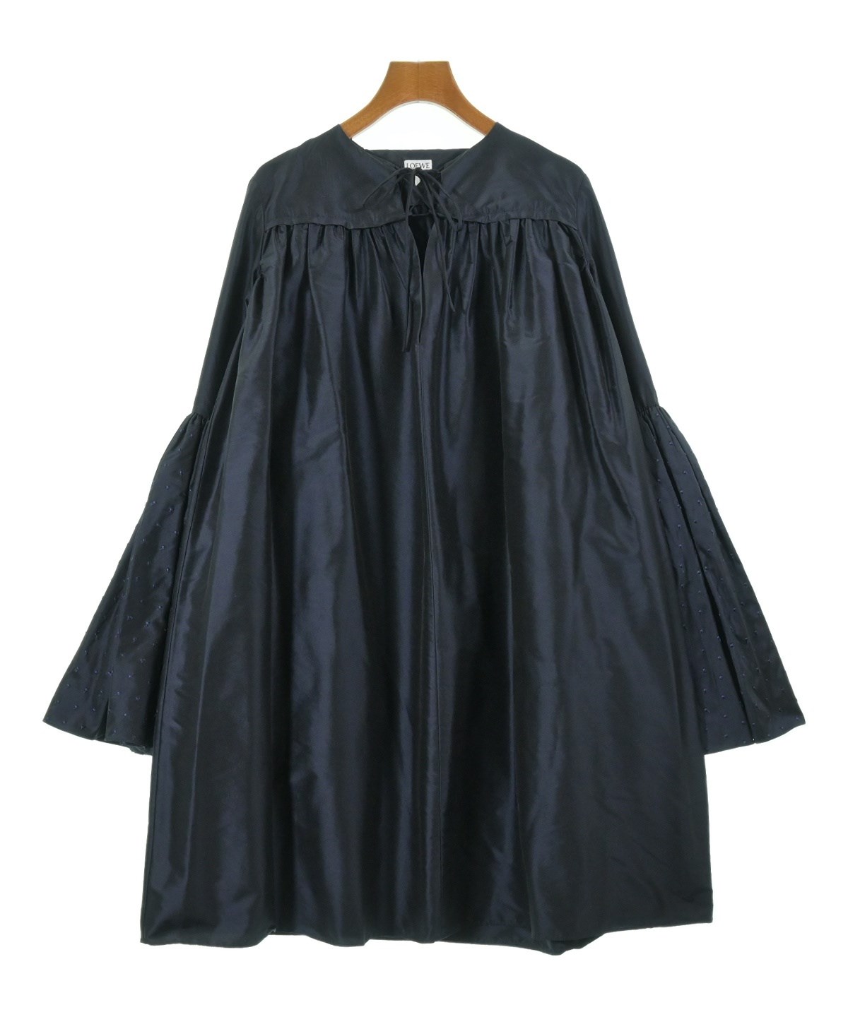 LOEWE ロエベ ワンピース 紺 34(XXS位) 4102725A0001 LOEWE（ロエベ）ワンピース 紺 サイズ:34(XXS位) レディース