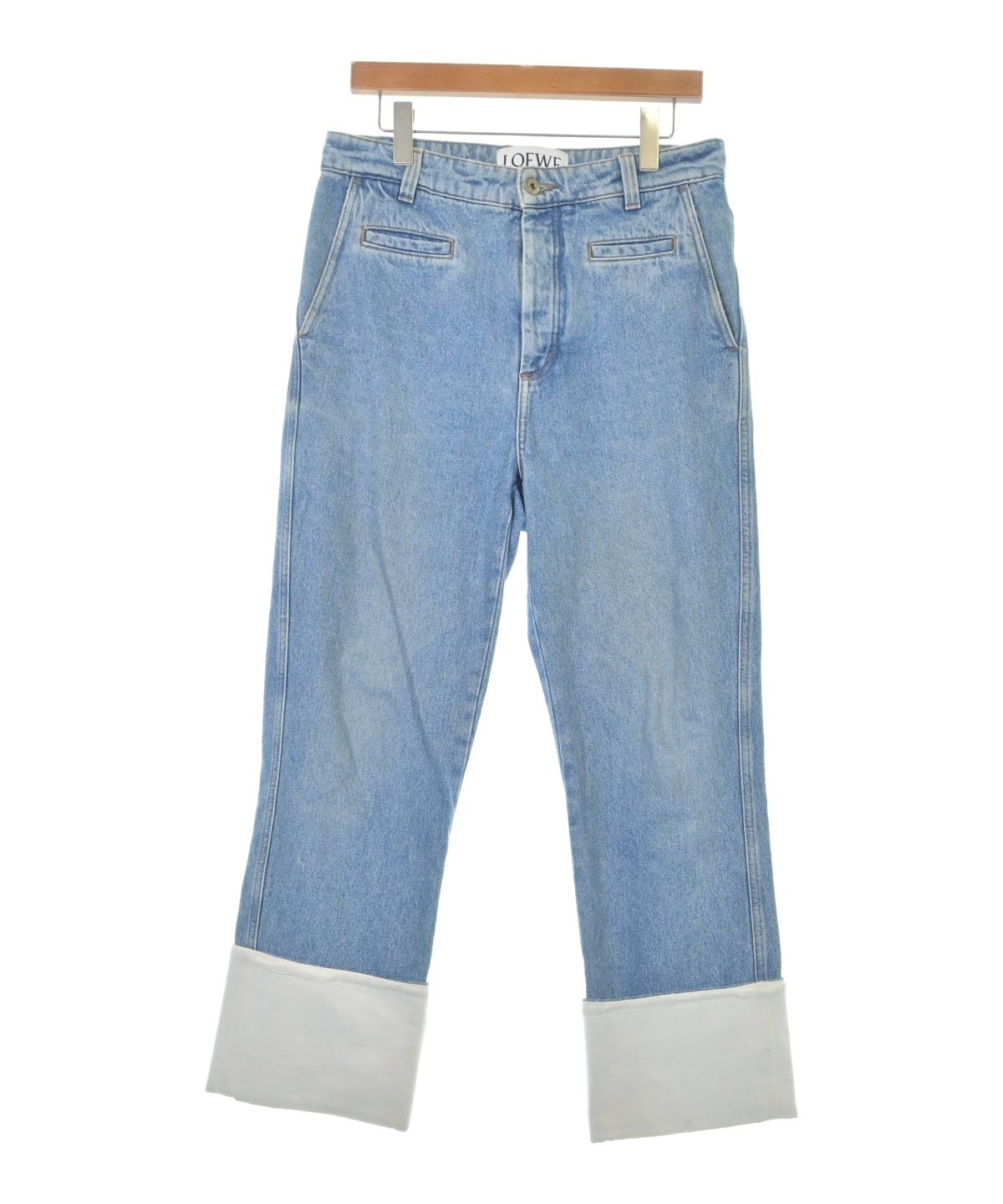 LOEWE（ロエベ）デニムパンツ 紺 サイズ:44(S位) メンズ/2200561509068