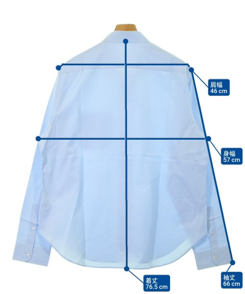 LOEWE（ロエベ）カジュアルシャツ 青 サイズ:38(S位) メンズ/2200634540141