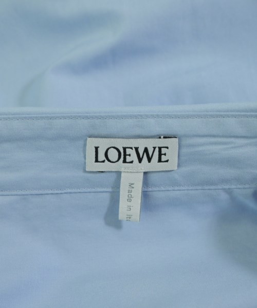 LOEWE（ロエベ）カジュアルシャツ 青 サイズ:39(M位) メンズ/2200634540165