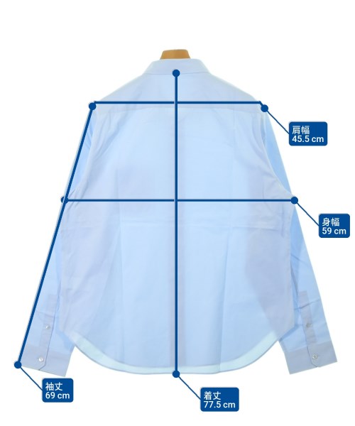 LOEWE（ロエベ）カジュアルシャツ 青 サイズ:39(M位) メンズ/2200634540172