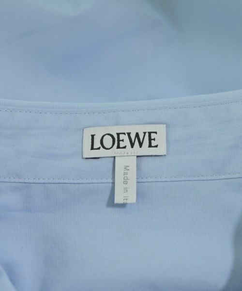 LOEWE（ロエベ）カジュアルシャツ 青 サイズ:40(L位) メンズ/2200634540196