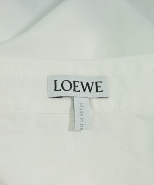 LOEWE（ロエベ）カジュアルシャツ 白 サイズ:39(M位) メンズ/2200634540202
