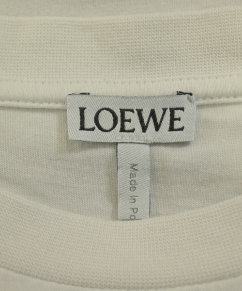 LOEWE（ロエベ）Tシャツ・カットソー 白 サイズ:S レディース/2200634770425