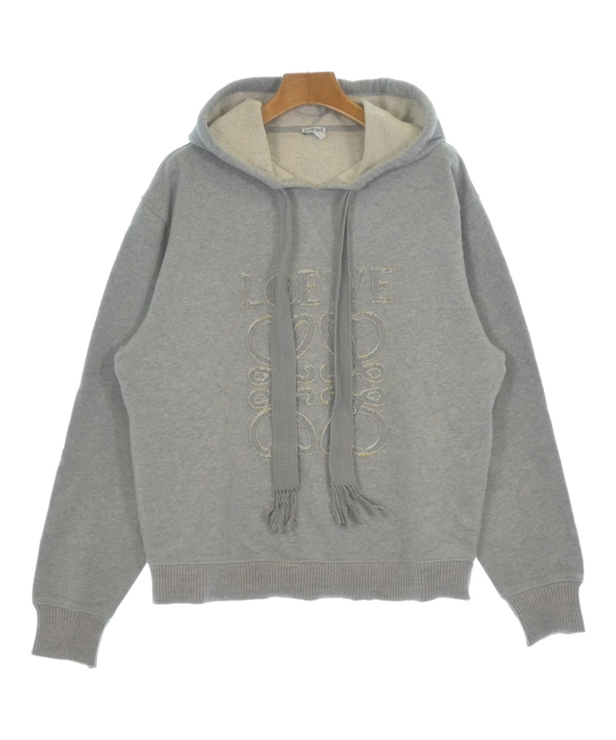 LOEWE（ロエベ）パーカー グレー サイズ:S レディース/2200629259539