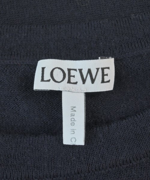 LOEWE（ロエベ）ニット・セーター 紺 サイズ:S レディース/2200635818225