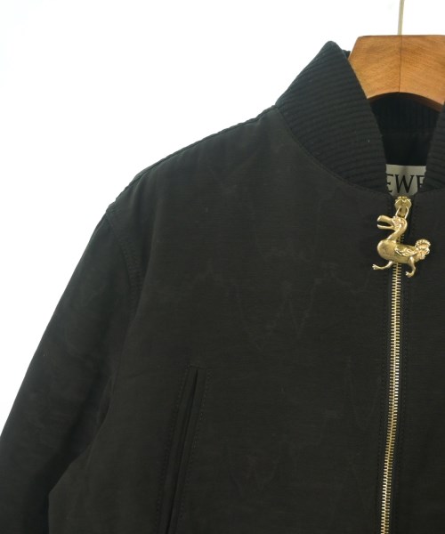 LOEWE（ロエベ）ブルゾン 黒 サイズ:36(XS位) レディース/2200636369061