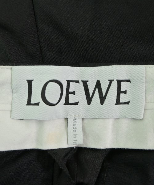 LOEWE（ロエベ）スラックス 黒 サイズ:34(XS位) レディース/2200526887453