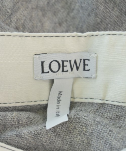 LOEWE（ロエベ）ロング・マキシ丈スカート グレー サイズ:34(XXS位) レディース/2200594576440