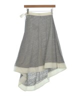 LOEWE（ロエベ）ロング・マキシ丈スカート グレー サイズ:34(XXS位) レディース/2200594576440