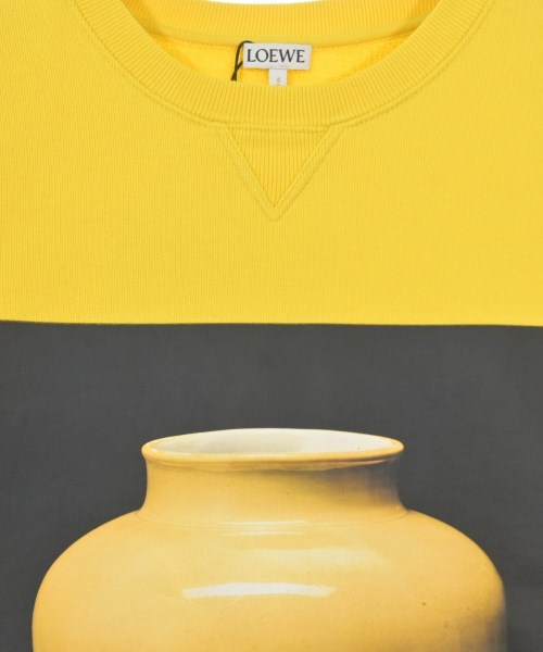 LOEWE（ロエベ）スウェット 黄 サイズ:S メンズ/2200638025064