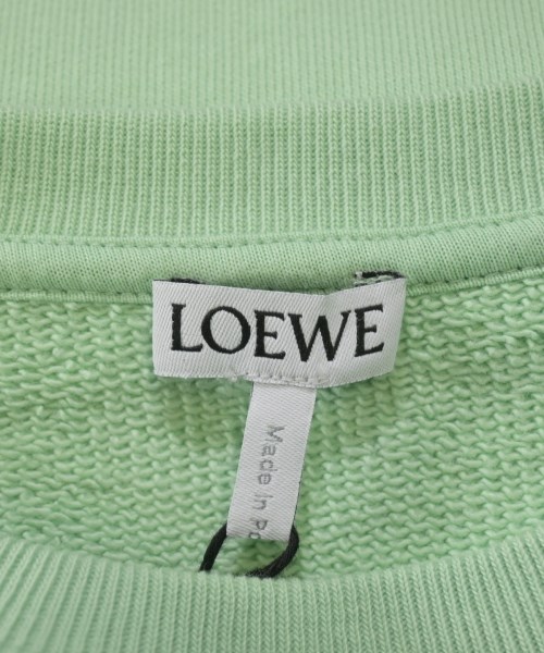 LOEWE（ロエベ）スウェット 緑 サイズ:S メンズ/2200638025071