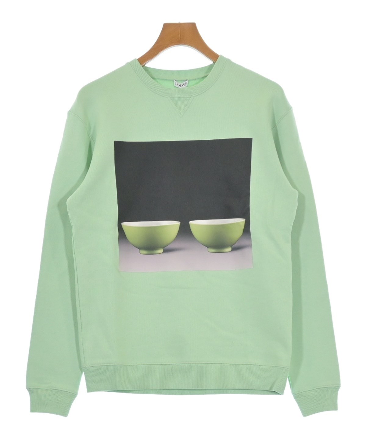 LOEWE（ロエベ）スウェット 緑 サイズ:S メンズ/2200638025071 |【公式