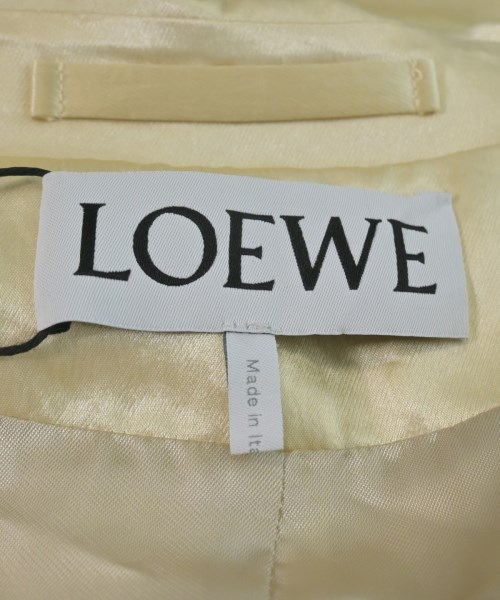 LOEWE（ロエベ）ステンカラーコート 黄 サイズ:46(M位) メンズ/2200638025088