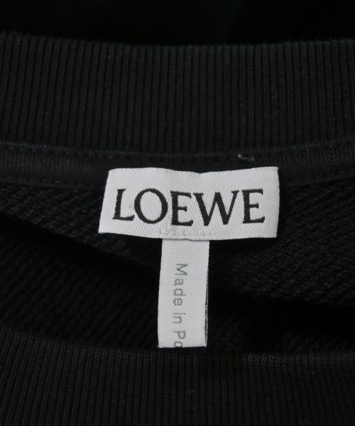 LOEWE（ロエベ）スウェット 黒 サイズ:L レディース/2200638045024