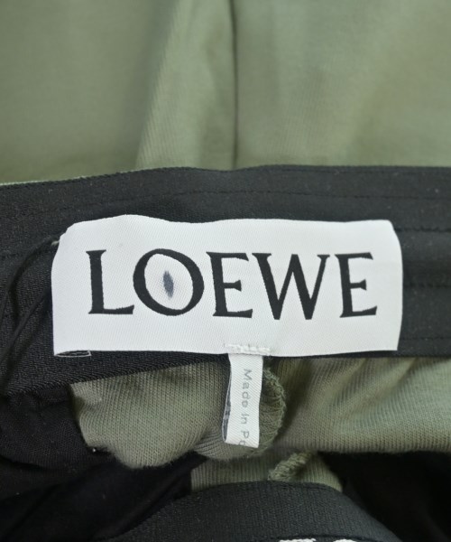 LOEWE（ロエベ）スウェットパンツ カーキ サイズ:XS メンズ/2200638125016