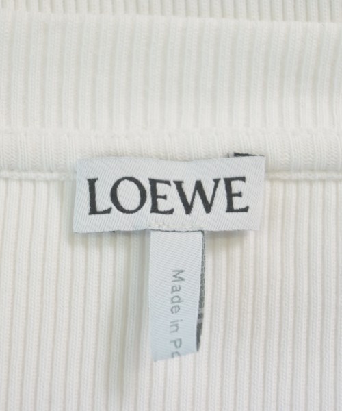 LOEWE（ロエベ）Tシャツ・カットソー 白 サイズ:M メンズ/2200201500042