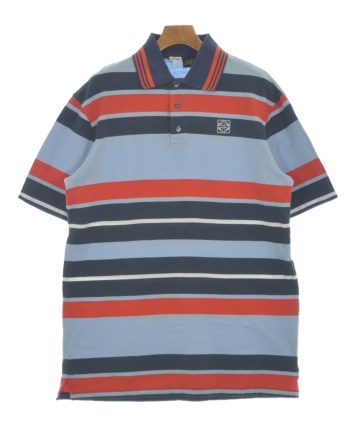 LOEWE（ロエベ）ポロシャツ 青 サイズ:S メンズ/2200638527032 |【公式